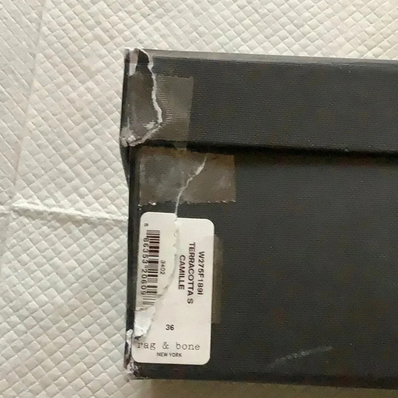 rag & bone Camille sandals Terracotta size 6 - Picture 13 of 16